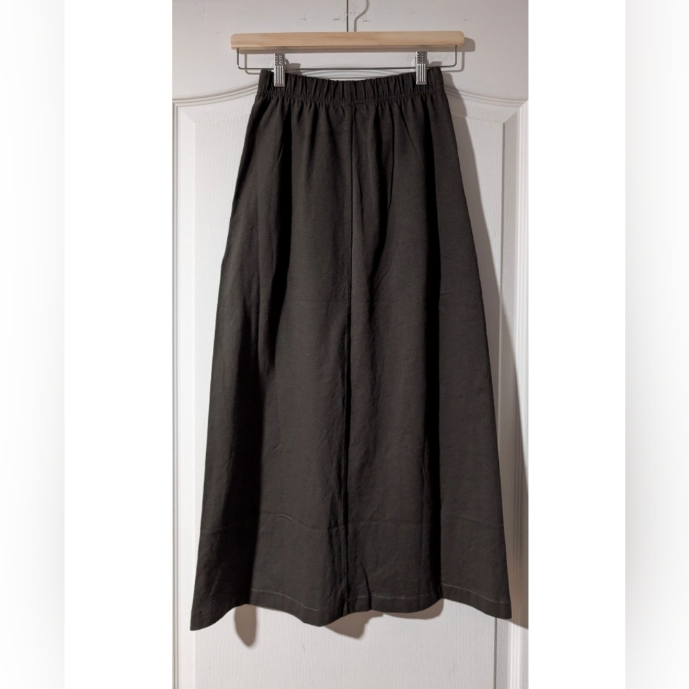 Fear Of God ESSENTIALS | logo-patch Jersey Long Skirt - Picture 5 of 11